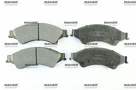 Maher 00456 Fren Balata Ranger 11 B-2500 01-06 4x2 4x4 Bt-50 06 4x4 Ön AB312L361AB
