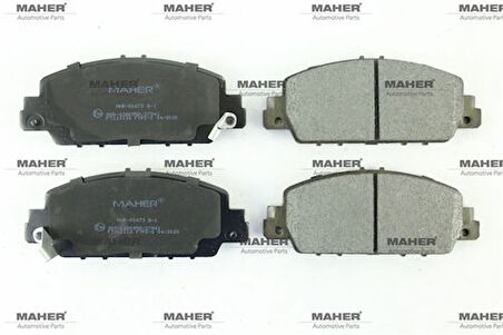 Maher 00473 Fren Balata HRV 16-19 Ön 45022T2GA00