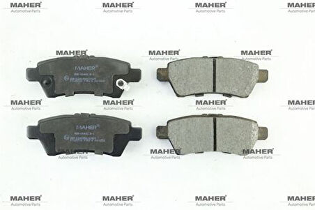 Maher 00482 Fren Balata Navara 05-15 Pathfinder 05 4x4 Arka 44060EA090