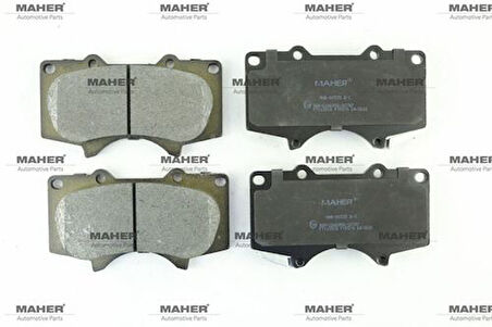 Maher 00535 Fren Balata Hilux Revo 15 Pajero 07 Hilux 05-08 Land Cruiser 02-08 Ön 044650K360