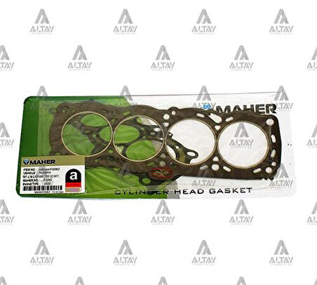 Maher 3049 Silindir Kapak Contası Altıma 90>91 2.0 Ca20 Grafıtlı