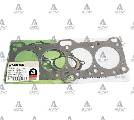 Maher 03091 Silindir Kapak Contası Elantra 90-96 1.6 G4Cr Galant 90-91 4G61 Grafıtlı MD113178
