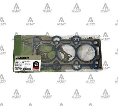 Maher 03114 Silindir Kapak Contası Picanto i10 08-11 1.1 Dizel 3 Cyl 223112A000