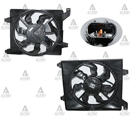 Maher 04931 Fan Radyatör Accent 06-11 Era 1.4-1.6 16V Benzinli Klimalı 2,53801E+100