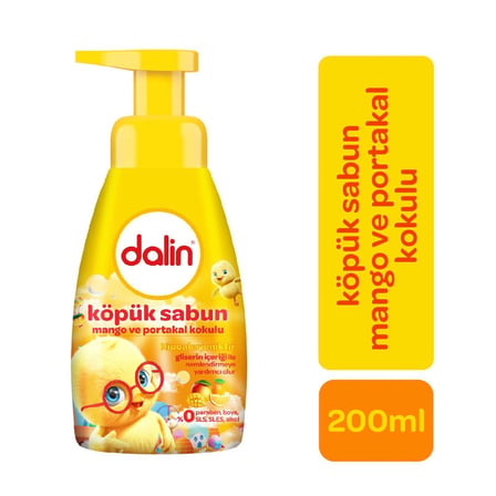 Dalin Mango & Portakal Kokulu Köpük Sabun 200 Ml