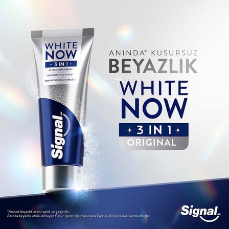Signal White Now 3In1 Original Diş Macunu 75 Ml