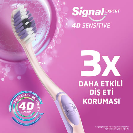 Signal 4D Sensitive Expert Diş Fırçası