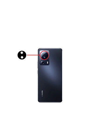 Xiaomi Mi 13 Lite Uyumlu Sim Tray Siyah