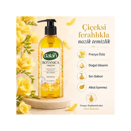 Dalan Botanica Frezya Sıvı Sabun 500 Ml