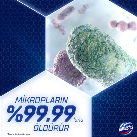 Domestos Yoğun Kıvamlı Çamaşır Suyu Okaliptüs Ferahlığı 750 Ml