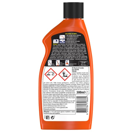 Mr. Muscle Jel Lavabo Açıcı Mutfak 500 Ml