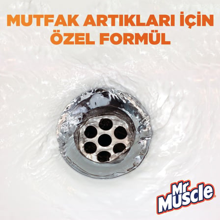 Mr. Muscle Jel Lavabo Açıcı Mutfak 500 Ml