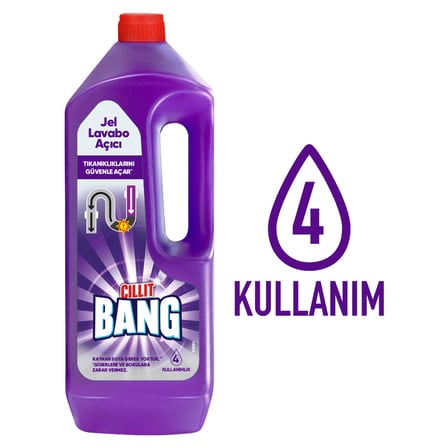 Cillit Bang Hijyenik Jel Lavabo Açıcı 1 L