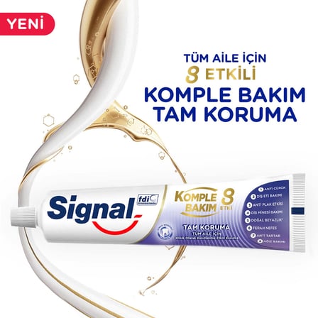 Signal Komple Bakım 8 Etki Tam Koruma Diş Macunu 75Ml