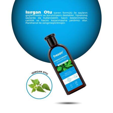 Tresan Yağlı Saçlar İçin Isırgan Otu Şampuan 300 Ml