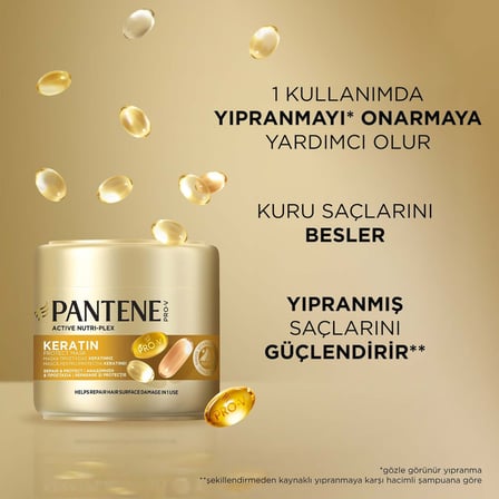 Pantene Pro-V Saç Maskesi Onarıcı ve Koruyucu Bakım Keratin Koruyuculu 200 ml