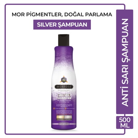 Morfose Gümüş Yansıma Silver Mor Şampuan 500 Ml
