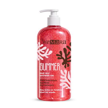 Wemara Summer Simli Duş Jeli 1 L