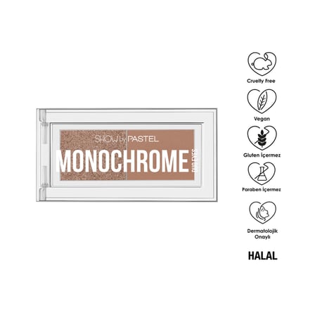 Show By Pastel Monochrome Duo Eyes - İkili Far Paleti 22 Mocha Latte