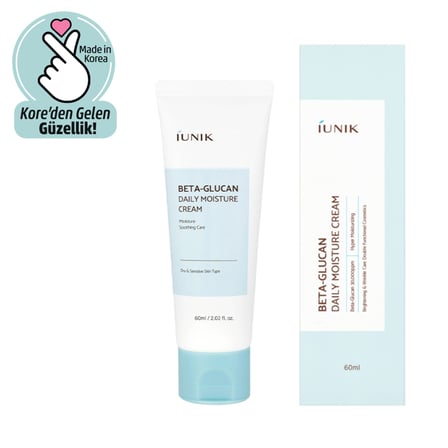 Iunik Beta Glucan Daily Moisture Cream 60 Ml
