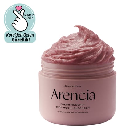 Arencia Fresh Rosehip Rice Mochi Cleanser 120 G