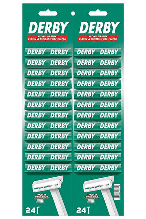 Derby Tek Bıçak Kartela 48'li