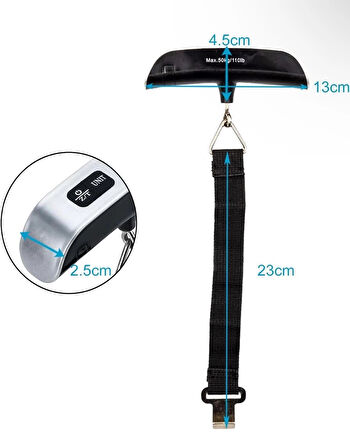 Elektronik El Bagaj - Valiz Tartısı , Bavul Kantarı