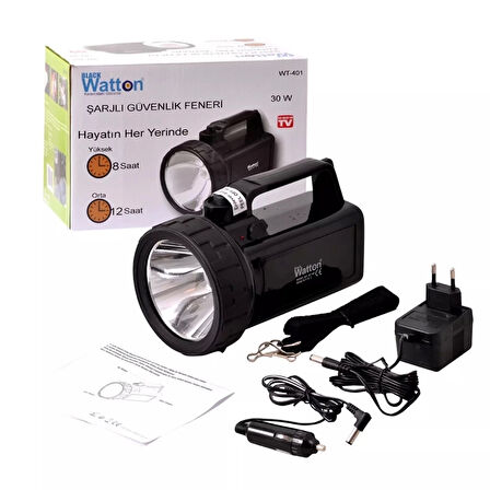 CEYLAN ADAM Güvenlik Feneri 30 W Kuvvetinde Wt-401