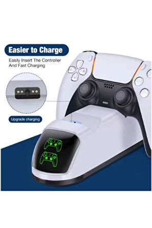 Ps5 Dualsense Şarj Istasyonu Playstation 5 Uyumlu Charging Station