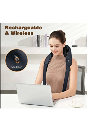 CEYLAN ADAM Şarjlı Ovmalı Isıtmalı Masaj Aleti Insan Eli Yoğurma Hissi  Yeni Model