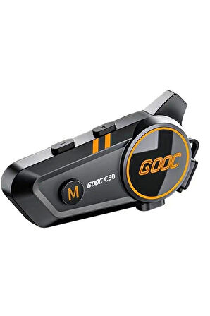 CEYLAN ADAM C50 Motosiklet Intercom Kask Kulaklık 1500 Mah Rgb Işıklı Bluetooth Kulaklık Ip67