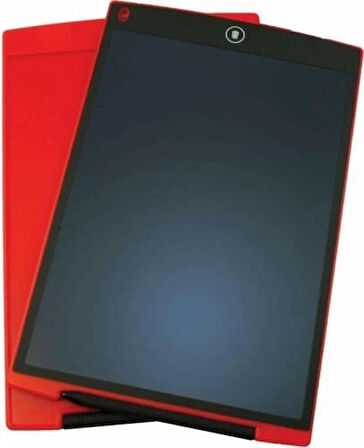 CEYLAN ADAM T12 Kırmızı Writing Tablet Lcd 12 Inç Dijital Kalemli Çizim Yazı Tahtası