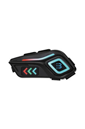 CEYLAN ADAM Motor Kask Kulaklık Rgb Modlu Motosiklet Kulaklık Su Geçirmez 5.4 Bluetooth Intercom Blb_36
