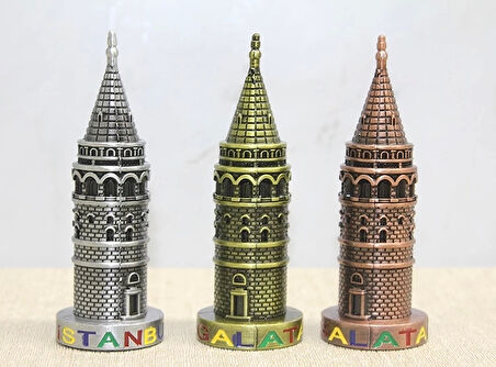 Metal Galata Kulesi Alk4317