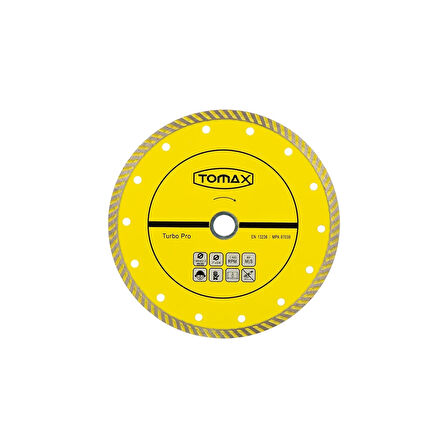 Turbo Elmas Mermer Granit Kesici 180x2,2x22