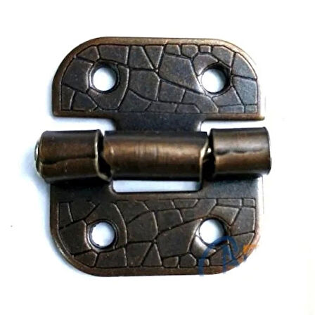 S Menteşe - 30x33mm, Oksit, 1 Adet