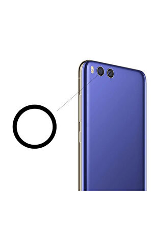 Xiaomi Mi 6 Uyumlu Kamera Camı