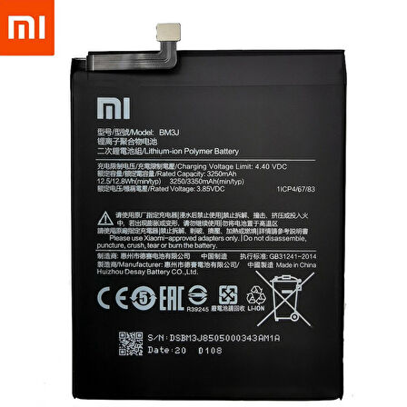 Xiaomi Mi 8 Lite Bm3j Batarya