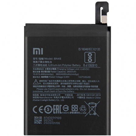 Xiaomi Redmi Note 5 Bn45 Orijinal Batarya Pil