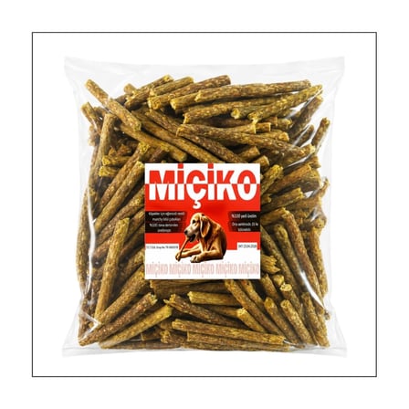 Köpekler İçin Kırık Munchy Ödül Çubuğu 1000Gr Sarı