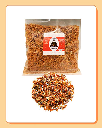 Kurutulmuş Saf Gammarus Karides 100Gr