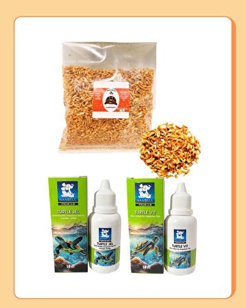 20GR Saf Gammarus + Kaplumbağa Bakım Seti