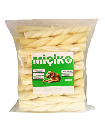 Jumbo XXL Premium Burgu Çubuk Ödül Kemiği 500 Gr