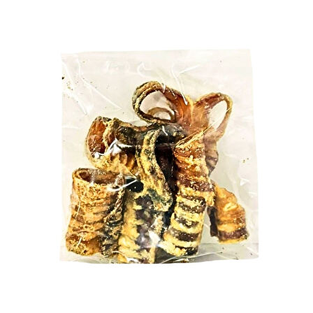 Yüksek Proteinli Dana Gırtlak Köpek Ödülü 100Gr