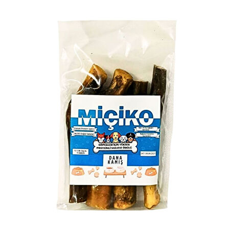 Zengin Proteinli Dana Kamış Köpek Ödülü 100Gr 