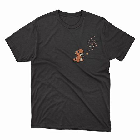 Dino Unisex Tasarım Tişört