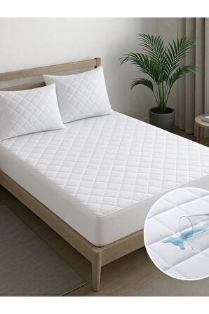 Sıvı Geçirmez Alez - Kapitoneli Fitted Alez Yatak Koruyucu