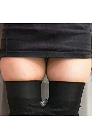 Kadın Siyah Korse Tayt