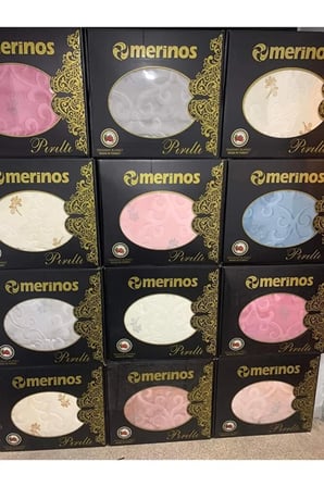 Merinos Pırıltı Battaniye