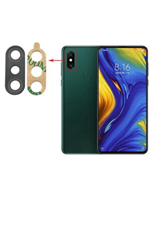 Xiaomi Mi Mix 3 Uyumlu Kamera Camı